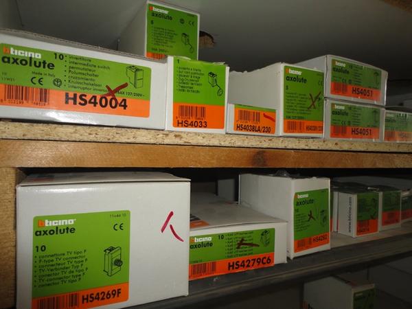 13#2756 Materiale elettrico BTicino in vendita - foto 25