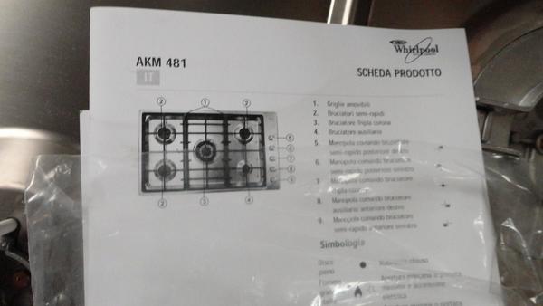 117#2759 Piani cottura Whirlpool e Ariston in vendita - foto 2
