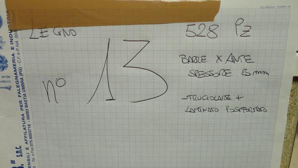 13#2759 Pannelli di laminato e trucialato in vendita - foto 2