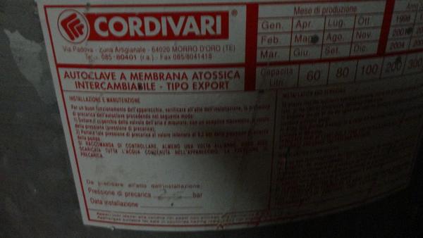 137#2759 Autoclavi in vendita - foto 2