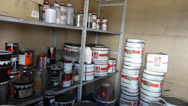 145#2759 Container vernici Aperte in vendita - foto 1