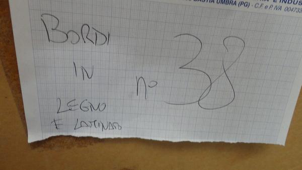 38#2759 Bordi in legno e laminato in vendita - foto 2