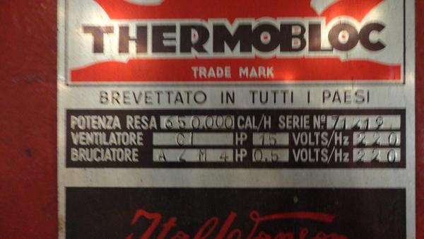 52#2759 Bruciatore Thermobloc in vendita - foto 2