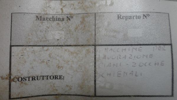 74#2759 Pantografo SCM in vendita - foto 4
