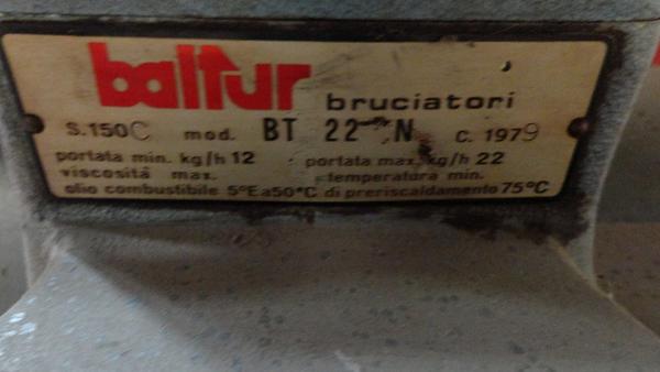 94#2759 Bruciatori Baltur in vendita - foto 2