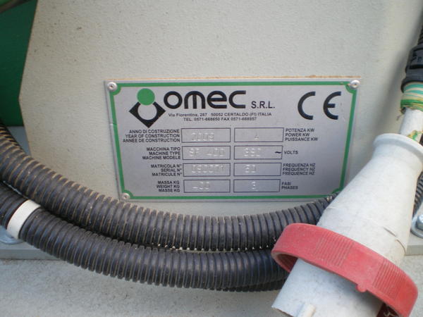38#2762 Troncatrice Omec SP 400 in vendita - foto 4
