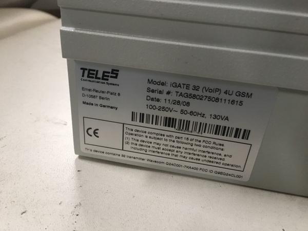 1#2763 Soluzione Server Teles iGate 16 UMTS Voip 3G in vendita - foto 2