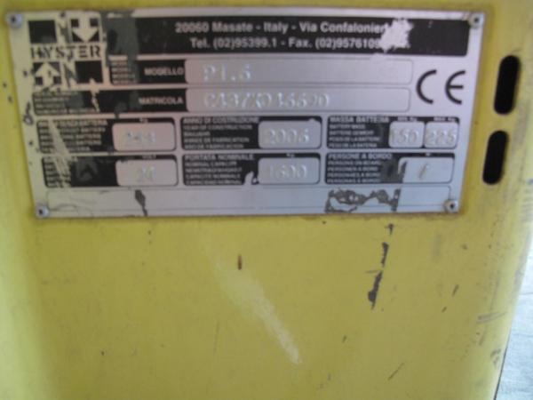 10#2787 Transpallet Hyster in vendita - foto 3