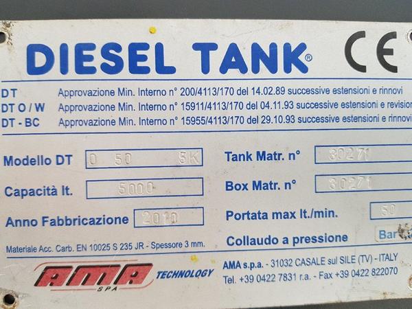 8#2802 Serbatoio Diesel Ama in vendita - foto 3