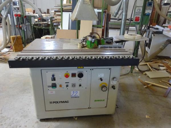 1022#2803 Bordatrice manuale Biesse Polymac in vendita - foto 1