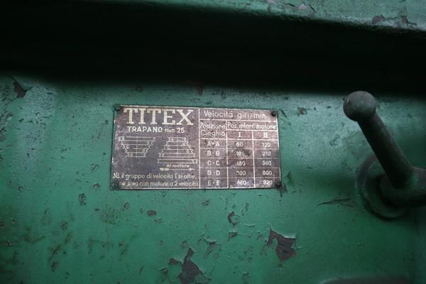 29#2858 Trapano a colonna Titex in vendita - foto 5