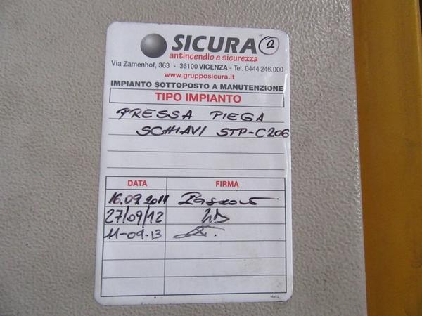 5#2860 Piegatrice Schiavi in vendita - foto 11