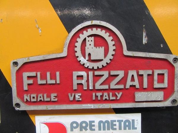 6#2860 Linea taglio lamiere F.lli Rizzato in vendita - foto 5