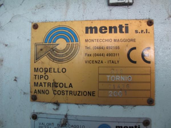 24#2899 Tornio a controllo numerico Menti in vendita - foto 7