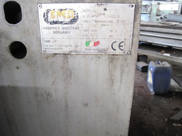 57#2899 Troncatrice a nastro verticale FMB in vendita - foto 4