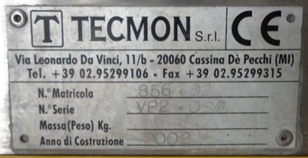 9#2920 Pastorizzatore a due vasche Tecmon in vendita - foto 3