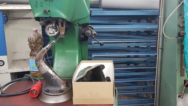 1#2929 Macchina stira mocassini Sabal e spazzolatrice Hesperia in vendita - foto 14