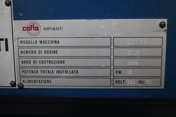 20#2932 Spruzzatrice Falcioni con forno Cefla in vendita - foto 11