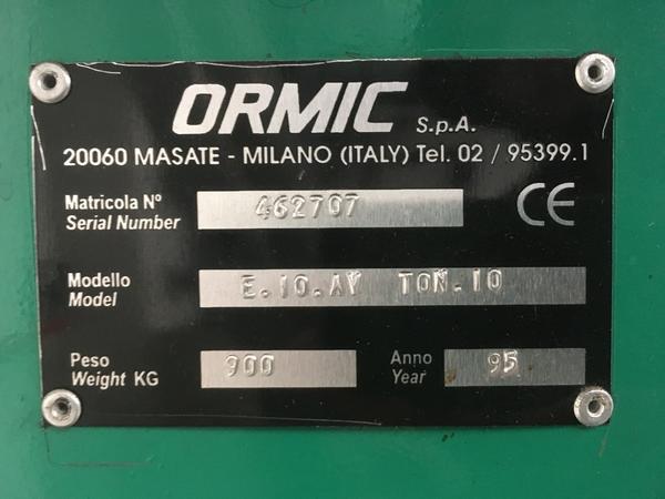 4#2934 Pressa Ormic in vendita - foto 3