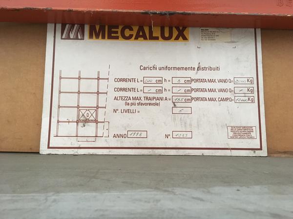 8#2934 Scaffalatura pesante Mecalux in vendita - foto 5