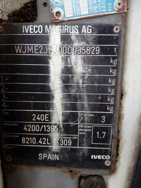 10#2949 Autocarro Iveco Magirius AG 240 E42 in vendita - foto 7