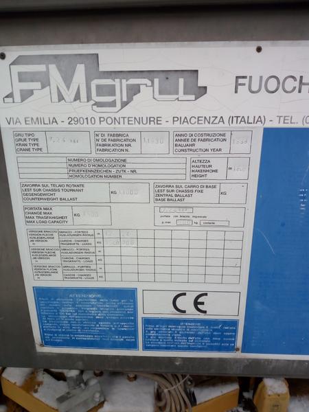 42#2949 Gru FM 724 in vendita - foto 2
