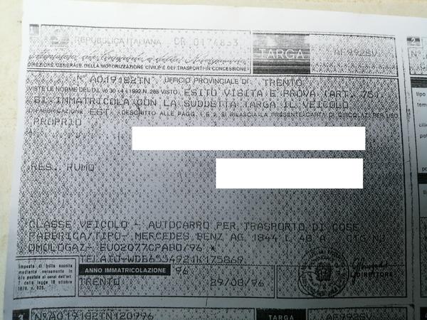 45#2949 Autocarro Mercedes 1844 con stanti e gru per legname in vendita - foto 17