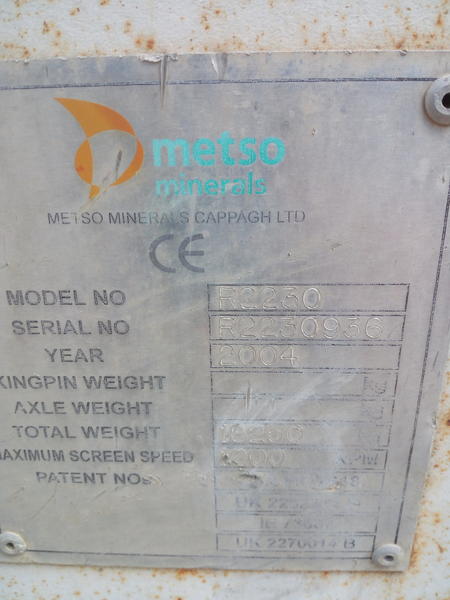 7#2949 Impianto di vagliatura Metso Nordberg in vendita - foto 5