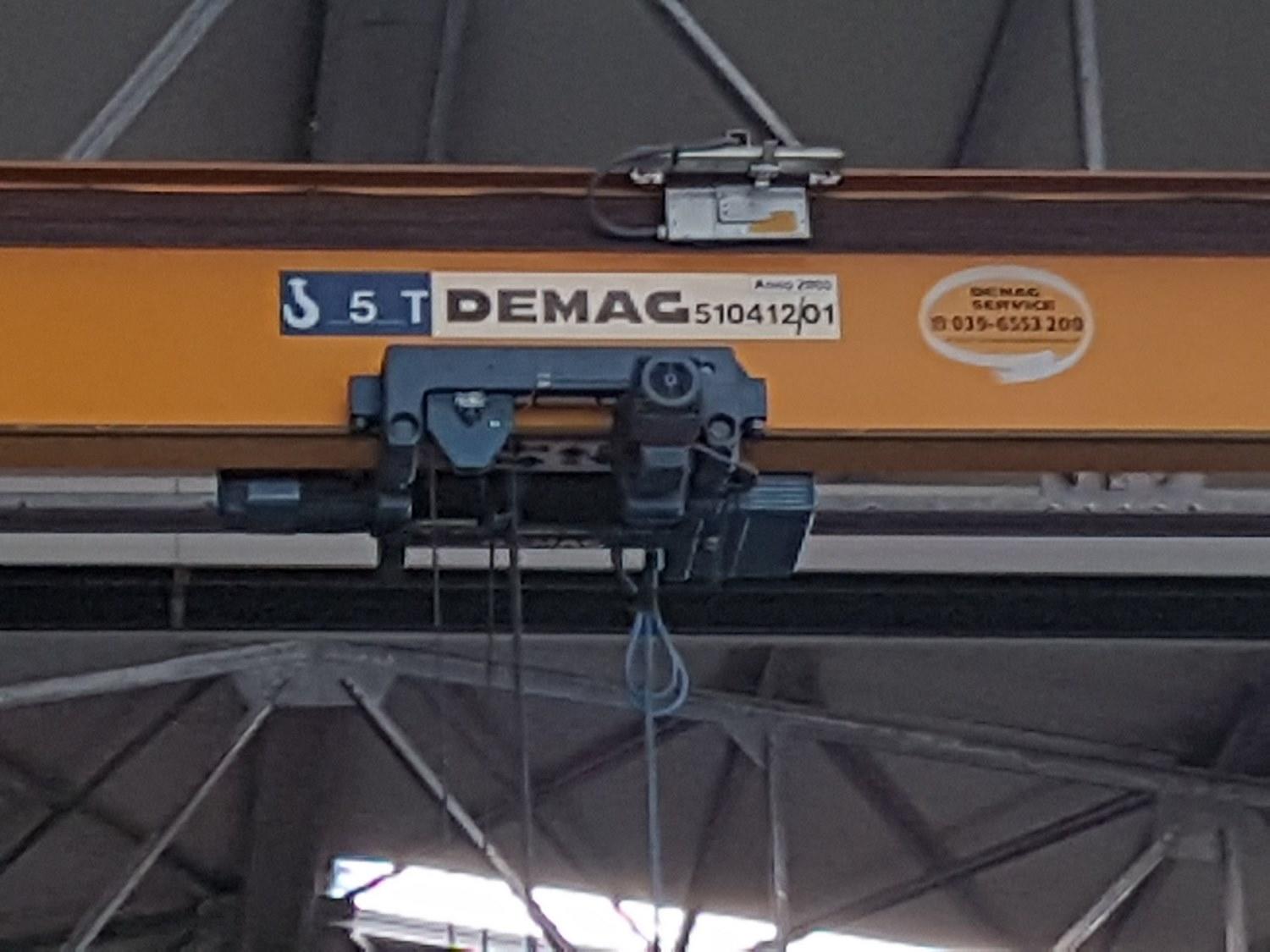Lot Demag bridge crane