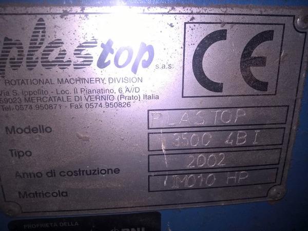 5#2961 Impianto rotazionale Plastop 3500 4B/I in vendita - foto 44