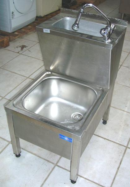 4#2973 Lavello lava-secchio in acciaio inox in vendita - foto 1