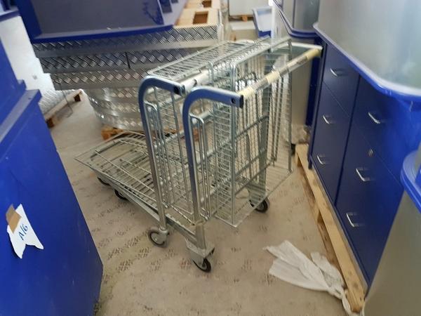 5#2974 Carrelli porta pacchi e arredi ufficio in vendita - foto 2