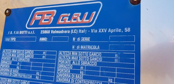 4#2977 Gru FB in vendita - foto 2