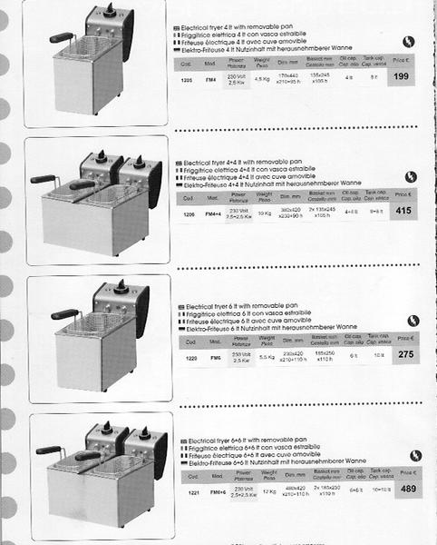 1#2986 Stock di friggitrici elettriche in vendita - foto 4