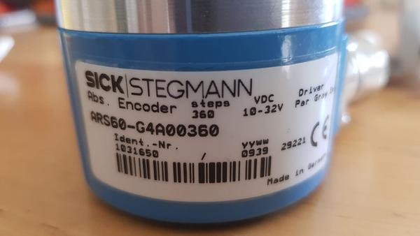 38#2991 Encoder Sick Steigman ars 60 in vendita - foto 2