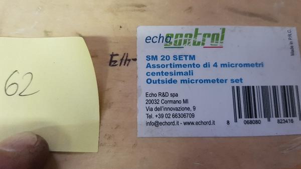 41#2991 N.4 micrometri centesimali Echo sm20 in vendita - foto 3