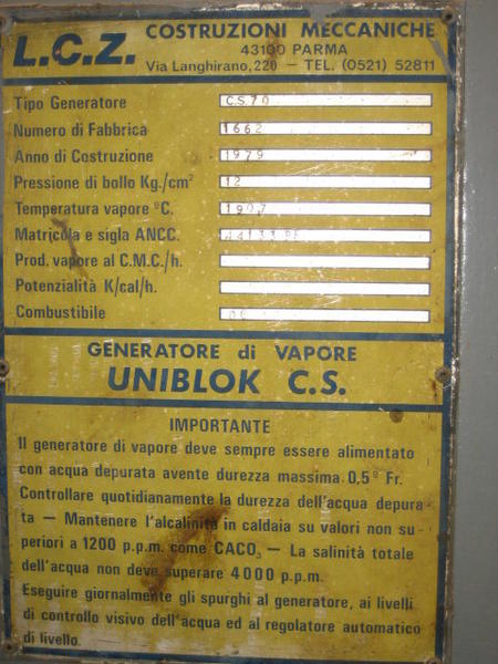 10#2996 Caldaia Lcz in vendita - foto 2
