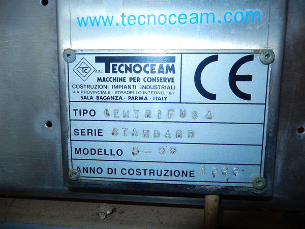 23#2996 Centrifuga per verdure Tecnoceam in vendita - foto 5
