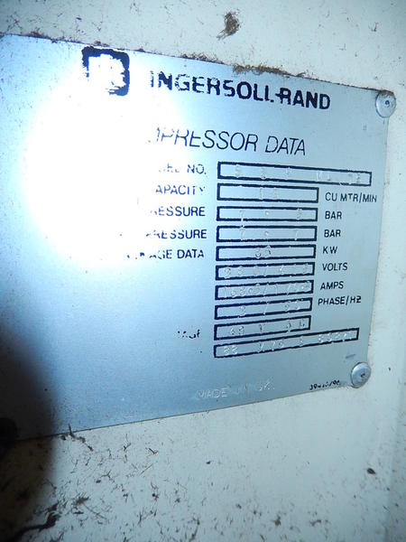 33#2996 Compressore Ingersoll Mod. SSHML75 in vendita - foto 9
