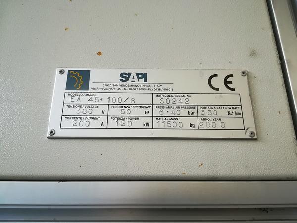46#2996 Soffiatrice dal granulo 10 cavitࠓipa in vendita - foto 2