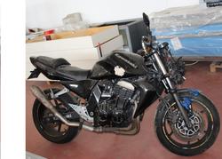 Kawasaki Z750 motorcycle black - Lot 1 (Auction 3049)