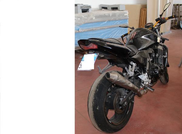 1#3049 Moto Kawasaki Z750 nera in vendita - foto 2