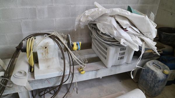 2#3053 Macchinari  lavorazione marmo e carrello elevatore Clarck in vendita - foto 13