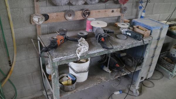 2#3053 Macchinari  lavorazione marmo e carrello elevatore Clarck in vendita - foto 38