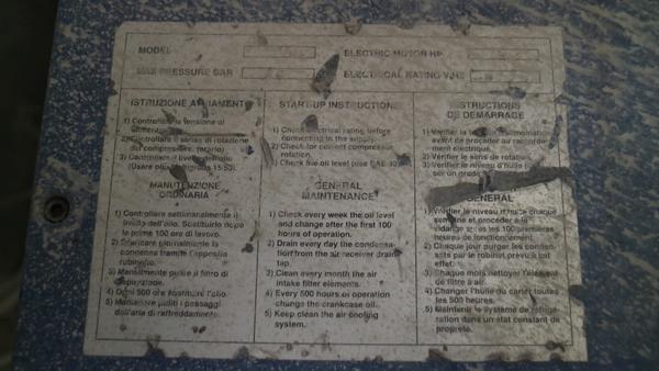 2#3053 Macchinari  lavorazione marmo e carrello elevatore Clarck in vendita - foto 45