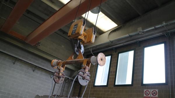 2#3053 Macchinari  lavorazione marmo e carrello elevatore Clarck in vendita - foto 49