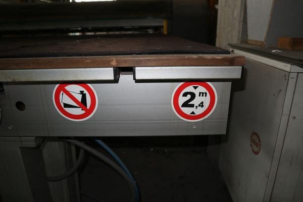 1#3062 Banco di taglio e carico per lastre di vetro Bottero in vendita - foto 32