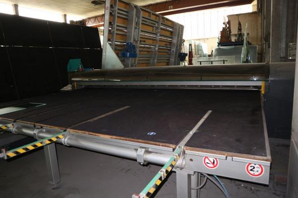 1#3062 Banco di taglio e carico per lastre di vetro Bottero in vendita - foto 33