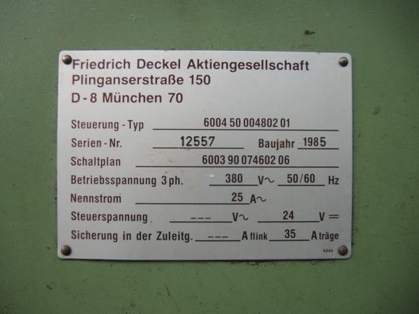 4#3064 Fresatrice Dekel fp4nc in vendita - foto 3