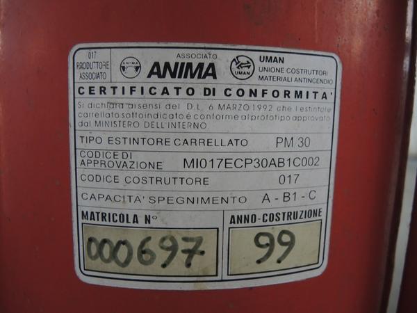 9#3064 Estintori Anima pm730 in vendita - foto 2